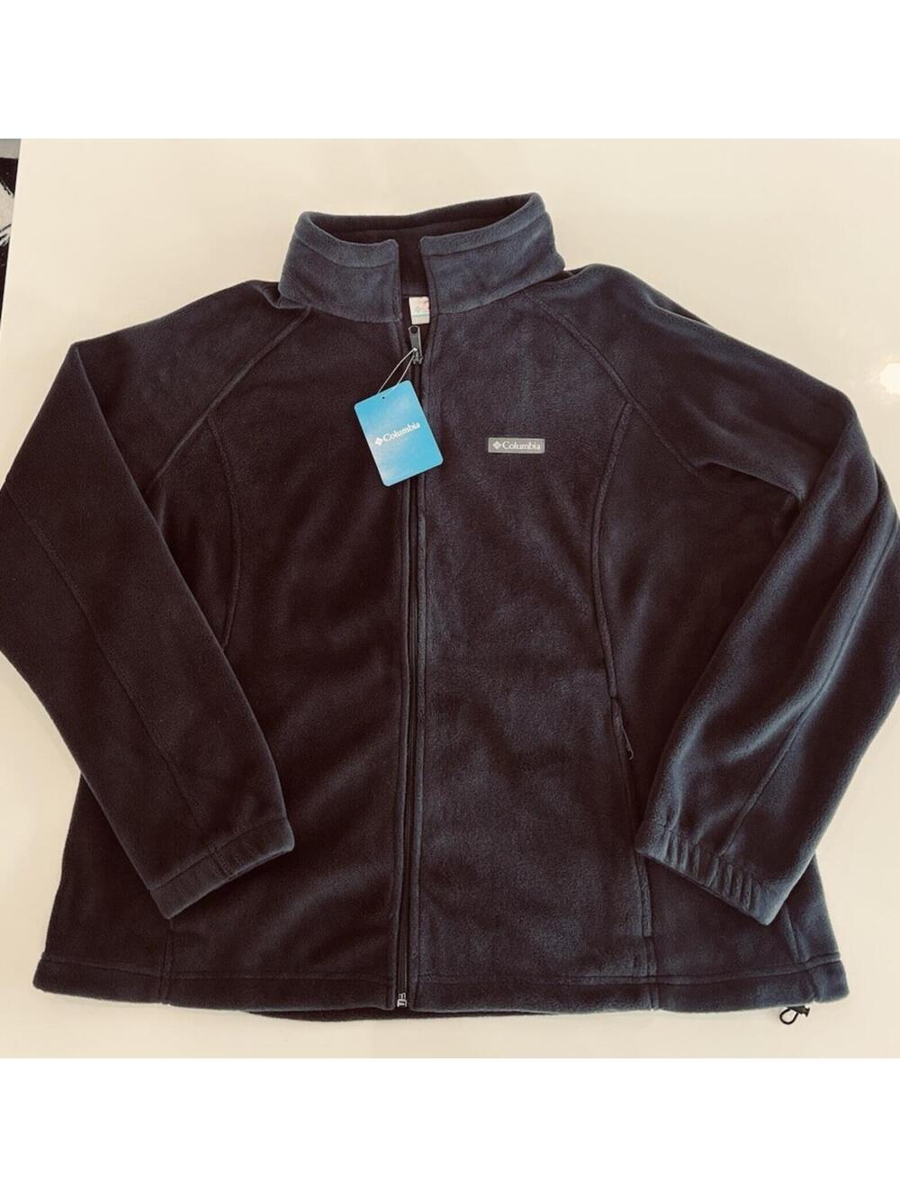 Columbia Women's Sawyer Rapids 2.0 Fleece Jacket NWT Size 3X Black - Picture 2 of 5